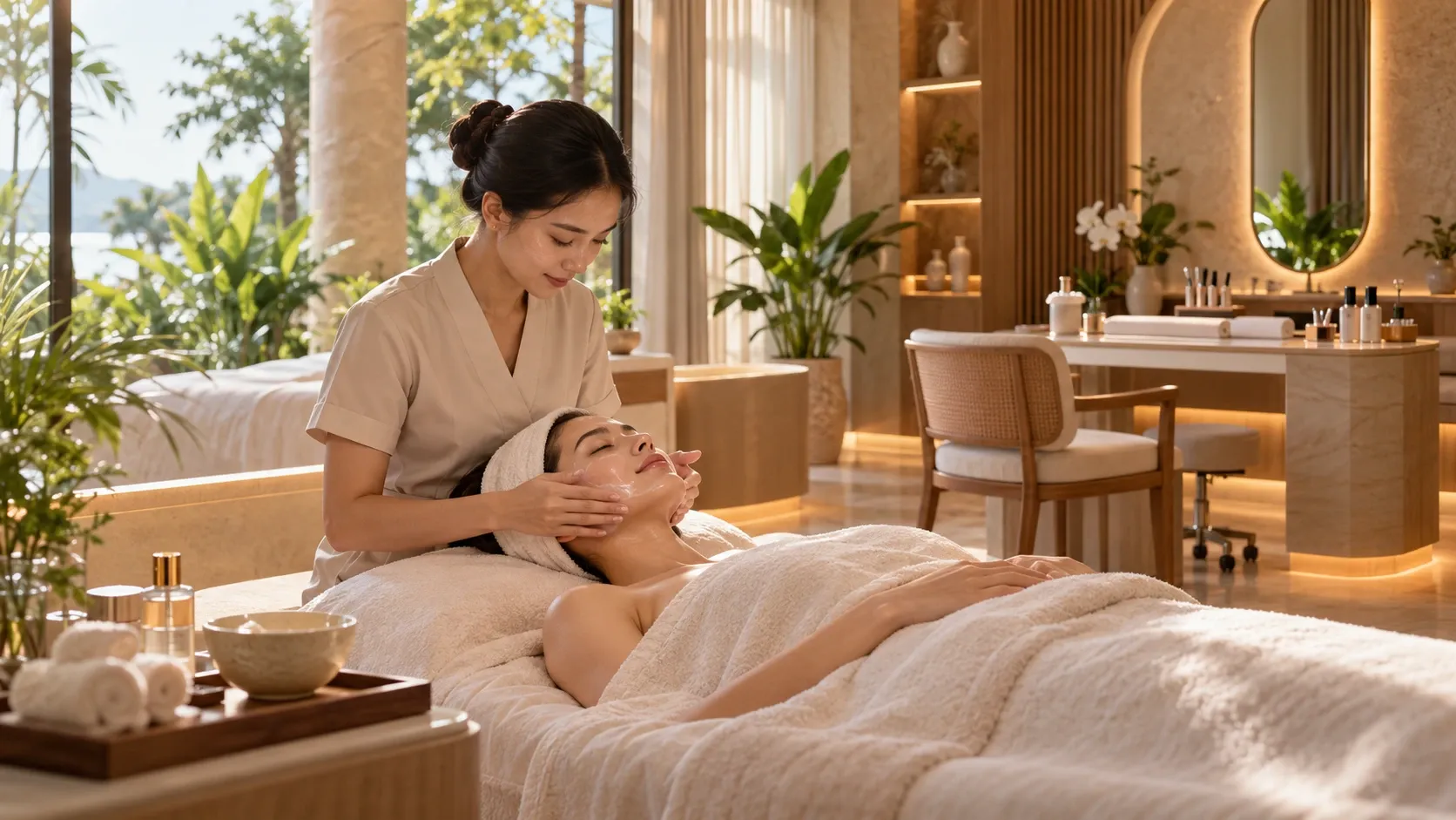 Nail Service & Facial